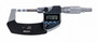 0-1 In/0-25.4mm, .00005 In/0.001mm Digimatic Blade Micrometer, .4mm Blade Thickness, Non-Rotating Spindle, With SPC Data Output, Ratchet Stop