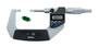 1-2 In/25.4-50.8mm, .00005 In/0.001mm Digimatic Blade Micrometer, .75mm Carbide Tipped Blade Thickness, Non-Rotating Spindle, With SPC Data Output, Ratchet Stop