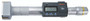 2-2.5 In/50.8-63.5mm, .00005 In/0.001mm, Digimatic Holtest, Titanium Nitride Coated Contact Points, With SPC Output, Ratchet Stop