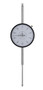 .001 In,  3 In/(.1 In per rev) Dial Indicator, 0-100, Lug Back, Series 4, Shockproof, Jeweled