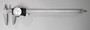 0-12 In, .001 In Dial Caliper, .2 In/Revolution, White Face