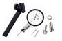 .0005 In, .03 In, Dial Test Indicator, Full Set, 0-15-0, 3/8 In/.157 In Stems, .079 In/.039 In/.118 In Contact Points, Clamp and Hold Bar, 19.9mm Length, Anti-Magnet, Jeweled Bearing