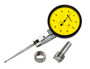 .01mm, 1mm, Dial Test Indicator, Gage Only , 0-50-0, 2mm Contact Point, 44.5mm Length, Anti-Magnet, Jeweled Bearing, Long Contact Point