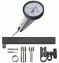 .0005 In, .06 In, Dial Test Indicator, 20 Degree Tilted Face, Full Set, 0-15-0, 3/8 In/.157 In Stems, .079 In/.039 In/.118 In Contact Points, Clamp and Hold Bar, 19.9mm Length, Anti-Magnet, Jeweled Bearing, Rev Counter