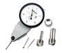 Dial Test Indicator, horizontal (20 degree tilted face), parallel type, .0005 In graduation, basic set, .03 In range, .0005 In accuracy, 0-15-0 dial reading, .3N or less measuring force, 68g mass, 20mm L