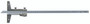 0-300mm, 0.02mm Vernier Depth Gage, With Fine Adjustment