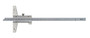 vernier depth gage, 0-200mm range, .05mm vernier reading, .05mm accuracy, 260g mass