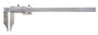 0(10)-300mm/0(.3 In)-12 In long-jaw vernier caliper, +/- 0.07mm accuracy, 0.05mm-1/128 In graduation, 460g with metric/inch dual scale