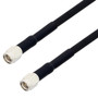 SMA Male to SMA Male Cable Assembly using RG223 Coax, 3 FT