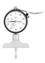 0-8 In, 1 In  Stroke, .001 In Dial Depth Gage, With 2.5 In Base, 4pc (.5 In 1 In, 2 In, 4 In)