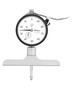 0-8 In, 1 In  Stroke, .001 In Dial Depth Gage, With 4 In Base, 4pc (.5 In 1 In, 2 In, 4 In)