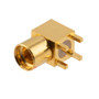 RF PCB Connector, MMCX Female right angle,  DIP (Thru Hole)
