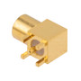 RF PCB Connector, MMCX Female right angle,  DIP (Thru Hole)