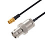 BNC Female to SMA Female Cable Assembly using LC141TBJ Coax, 3 FT