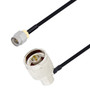 N Male Right Angle to SMA Male Cable Assembly using LC085TBJ Coax, 4 FT
