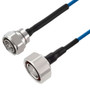 4.3-10 Male to 7/16 DIN Male Low PIM Cable Using TFT-402-LF Coax Using Times Microwave Components 3 Foot