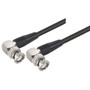 RG58C Coaxial Cable, BNC 90° Male / 90° Male, 2.0 ft