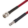 75 Ohm 6G SDI BNC Male to HD-BNC Male Cable Assembly using 1694A-RD Coax, 6 FT