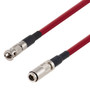 75 Ohm 6G SDI HD-BNC Male to 1.0/2.3 Male Cable Assembly using 1855A-RD Coax, 6 FT