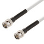 75 Ohm 12G SDI BNC Male to BNC Male Cable Assembly using 4694R-WH Coax, 6 FT