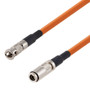 75 Ohm 12G SDI HD-BNC Male to 1.0/2.3 Male Cable Assembly using 4855R-OR Coax, 6 FT