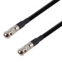 75 Ohm 6G SDI 1.0/2.3 Male to 1.0/2.3 Male Cable Assembly using 1855A-BK Coax, 6 FT