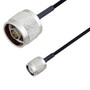 N Male to TNC Male Cable Assembly using LC085TBJ Coax, 4 FT