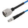 N Male to SMA Male Cable Using 402SS Series Coax with Heavy Duty Boot, 1.0 ft