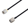 SMA Male to TNC Male Cable Assembly using LC141TBJ Coax, 4 FT