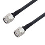 Low Loss TNC Male to TNC Male Cable Assembly using LMR-240-DB Coax, 2 FT with Times Microwave Components