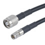 Low Loss Reverse Polarity TNC Plug to SMA Male Cable Assembly using CA-240 Coax, 5.666667 FT