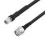 Low Loss SMA Male to TNC Male Cable Assembly using LMR-240-DB Coax, 3 FT with Times Microwave Components