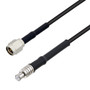 Low Loss SMA Male to MCX Plug Cable Assembly using 100 Series Coax, 10 FT