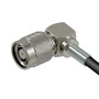 RP-TNC Right Angle Plug to N-Male Right Angle, Pigtail 2 ft 195-Series