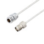 N Female to TNC Female Cable Assembly using LC141TB Coax, 1.5 FT