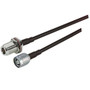 RP-TNC Plug to N-Female Bulkhead, Pigtail 4 ft 195-Series