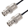 BNC Female to BNC Female Cable Assembly using LC141TBJ Coax, 4 FT