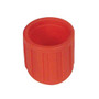 Coaxial Connector Cover for BNC, Pkg/10 Red