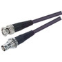 RG58C Coaxial Cable, BNC Male / Female Bulkhead, 6.0 ft
