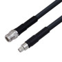 Low Loss N Female to SMA Male Cable Assembly using LMR-400-UF Coax With Times Microwave Components with HeatShrink - LCCA9954-FT25