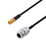 N Female to SMA Female Cable Assembly using LC141TBJ Coax, 5 FT