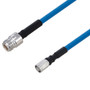Plenum N Female to NEX10 Male Low PIM Cable Using SPP-250-LLPL Coax Using Times Microwave Parts 2 Foot