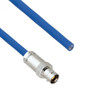 Halogen Free 1553 TRB 3-Lug Jack to Blunt Cut Genderless Cable Assembly using TWCH-78-2 Coax, 5 FT