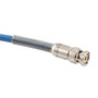 1553 TRB 3-Slot Plug to Blunt Cut Cable Assembly using 30-02001-LC Coax, 2 FT with Bend Relief , LF Solder