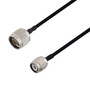 N Male to TNC Male Cable Assembly using LC141TBJ Coax, 6 FT