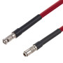 75 Ohm 12G SDI HD-BNC Male to 1.0/2.3 Male Cable Assembly using 4694R-RD Coax, 10 FT
