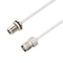 N Female Bulkhead to TNC Female Cable Assembly using LC141TB Coax, 6 FT