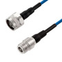 N Male to N Female Low PIM Cable Using TFT-402-LF Coax Using Times Microwave Components 3 Meter