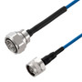 4.3-10 Male to N Male Low PIM Cable Using TFT-402-LF Coax Using Times Microwave Components 3 Meter