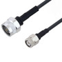 Low Loss N Male to TNC Male Cable Assembly using LMR-195 Coax, 10 FT with Times Microwave Components
